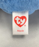 Ty Beanie Baby - Marsh the Blue Bunny, 30th Anniversary