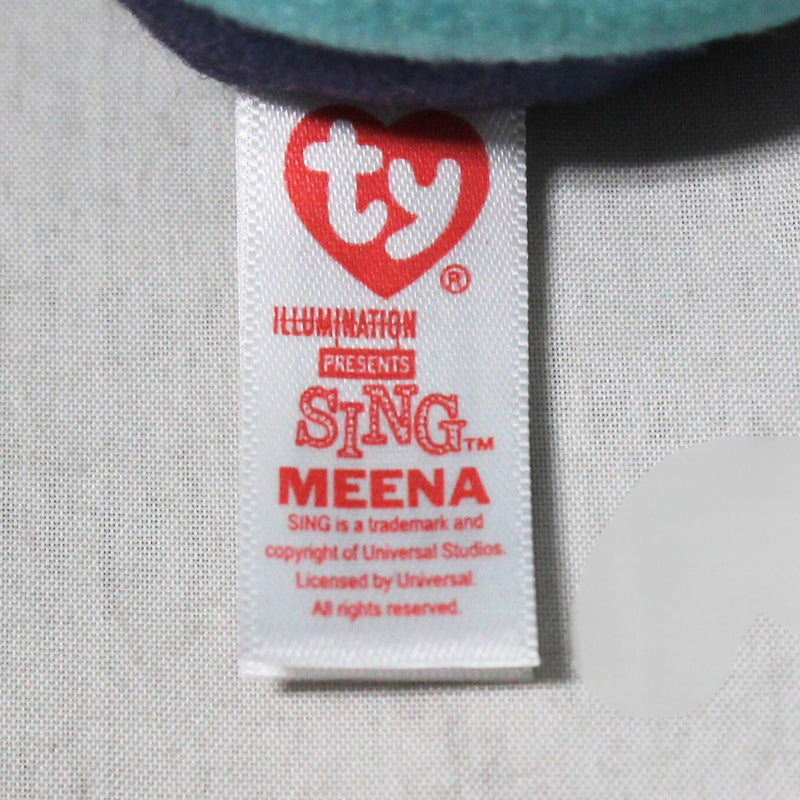 Ty Beanie Baby - Meena the Elephant, Sing the Movie