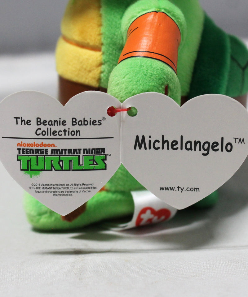 Ty Beanie Baby - Michelangelo the Ninja Turtle