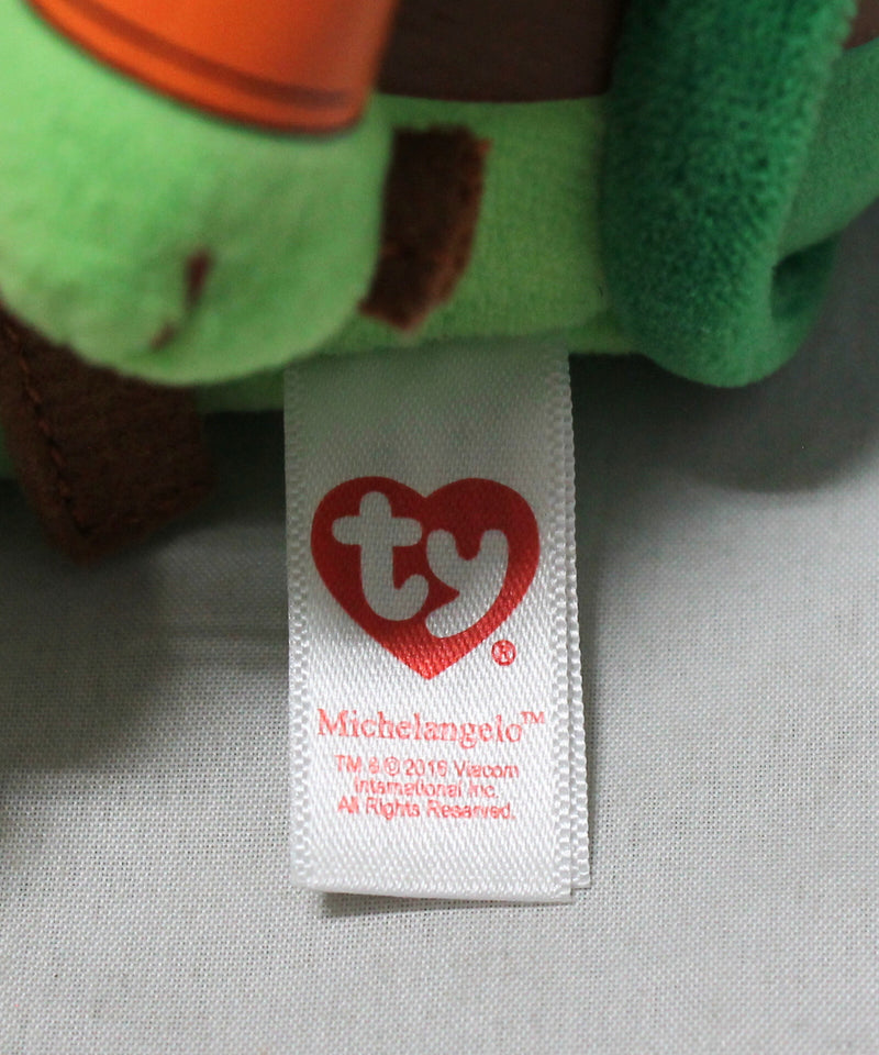 Ty Beanie Baby - Michelangelo the Ninja Turtle