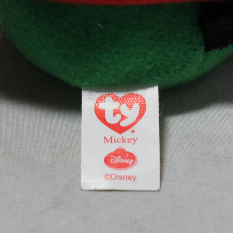 Ty Beanie Baby - Christmas Mickey Mouse, Disney