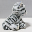 Ty Beanie Baby - Millie the Grey Tabby Cat, Glitter Eyes