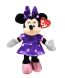 Ty Beanie Baby - Minnie Mouse (Purple dress), Disney Sparkle