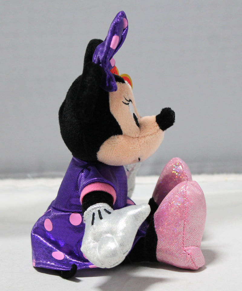 Ty Beanie Baby - Minnie Mouse (Purple dress), Disney Sparkle
