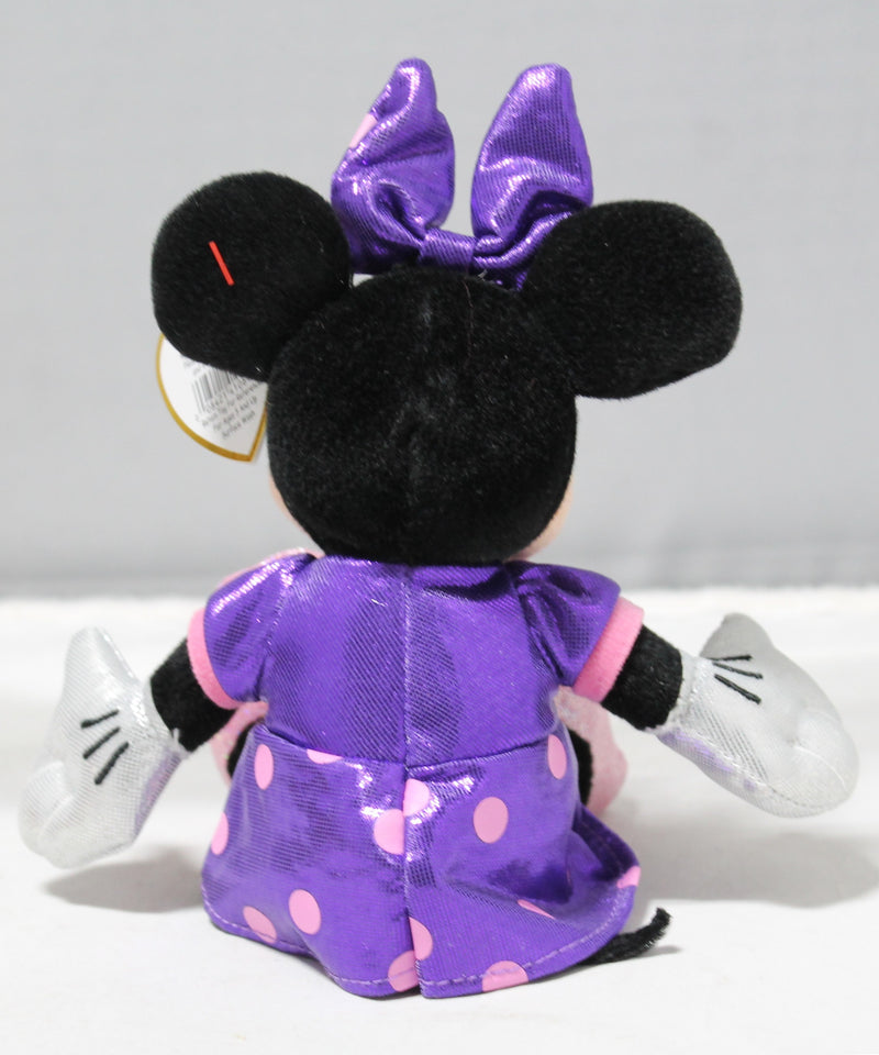 Ty Beanie Baby - Minnie Mouse (Purple dress), Disney Sparkle