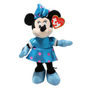 Ty Beanie Baby - Minnie Mouse (Blue Dress), Disney Sparkle