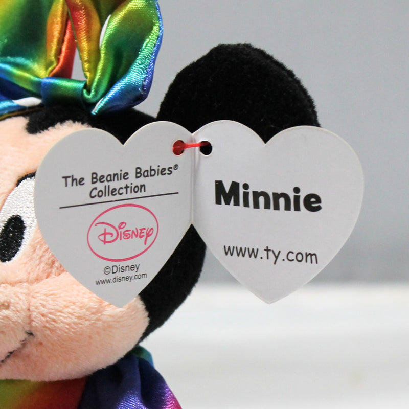 Ty Beanie Baby - Minnie Mouse (Tie-dye dress), Disney Sparkle