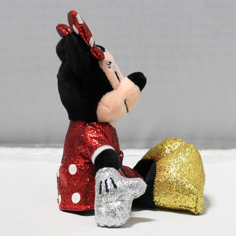 Ty Beanie Baby - Minnie Mouse (Red Glitter Dress), Disney Sparkle
