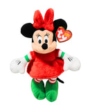 Ty Beanie Baby - Christmas Minnie Mouse, Disney