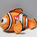 Ty Beanie Baby - Nemo the Orange Clown Fish, Medium, Disney Sparkle