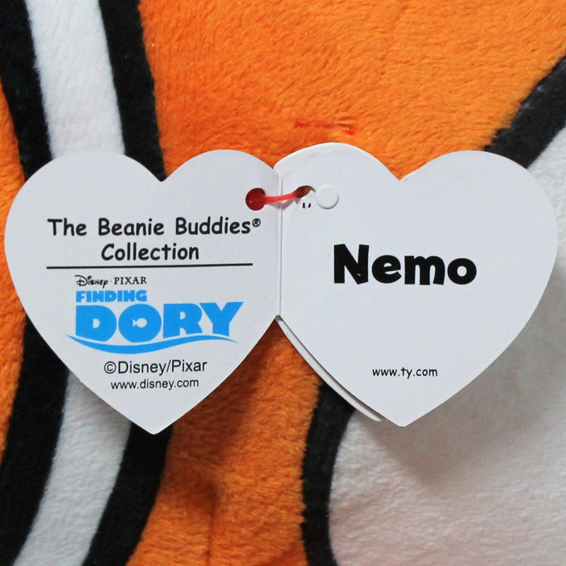 Ty Beanie Baby - Nemo the Orange Clown Fish, Medium, Disney Sparkle