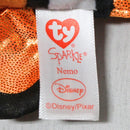 Ty Beanie Baby - Nemo the Orange Clown Fish, Medium, Disney Sparkle