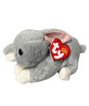 Ty Beanie Baby - Nibbler the Gray Bunny, (3")