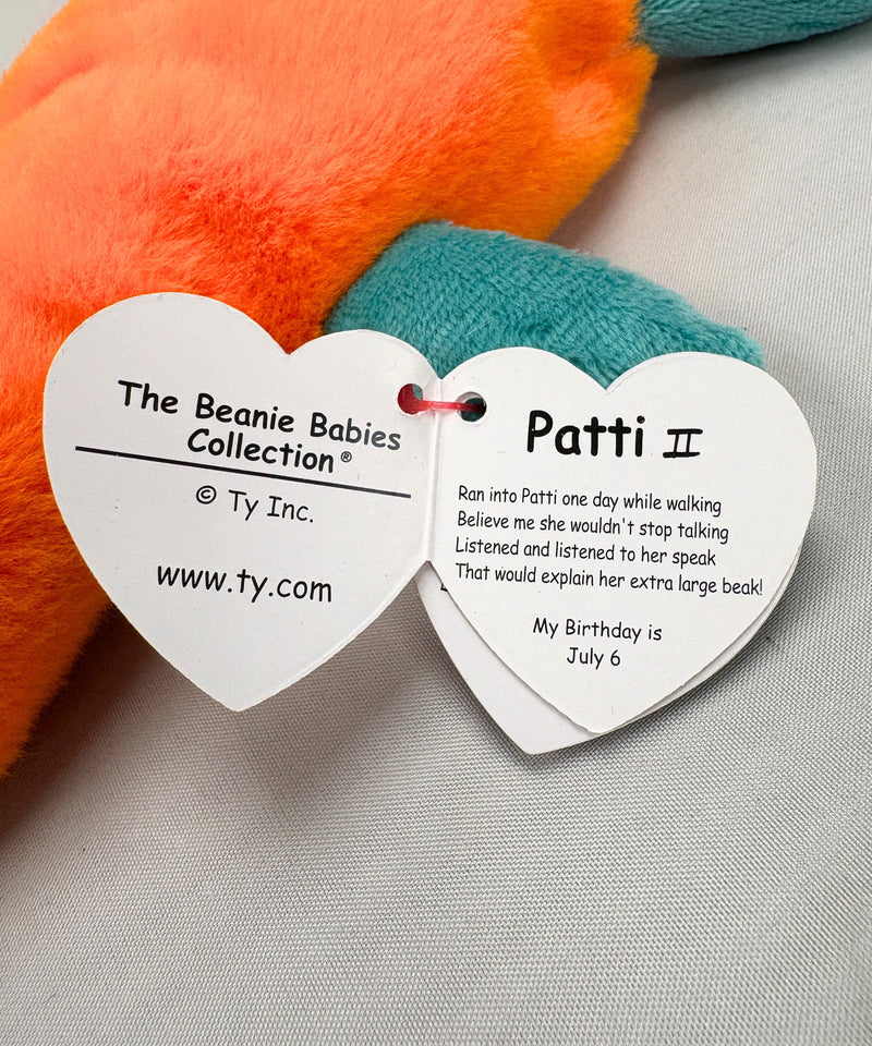 Ty Beanie Baby - Patti II the Platypus, 30th Anniversary