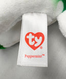 Ty Beanie Baby - Peppermint the Reindeer, Regular, Glitter Eyes