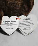 Beanie Babies- Petals the Monkey, Solid Eyes