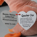 Ty Beanie Baby - Quacker Jax the Duck, 30th Anniversary