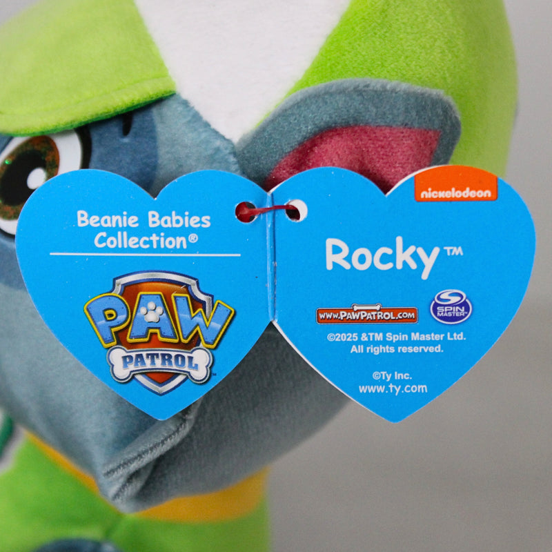 Ty Beanie Baby - Rocky the Dog, Paw Patrol