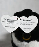 Ty Beanie Baby - Roscoe the Bernese Mountain Dog, Glitter Eyes