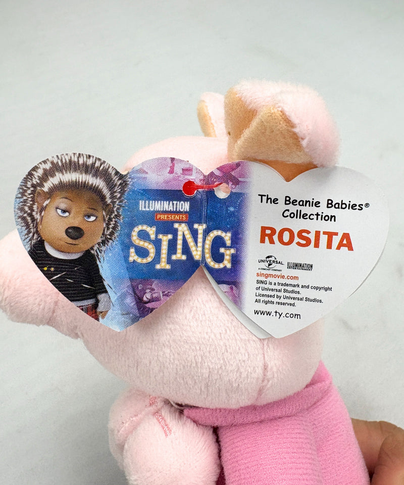 Ty Beanie Baby - Rosita the Pig, Movie - Sing