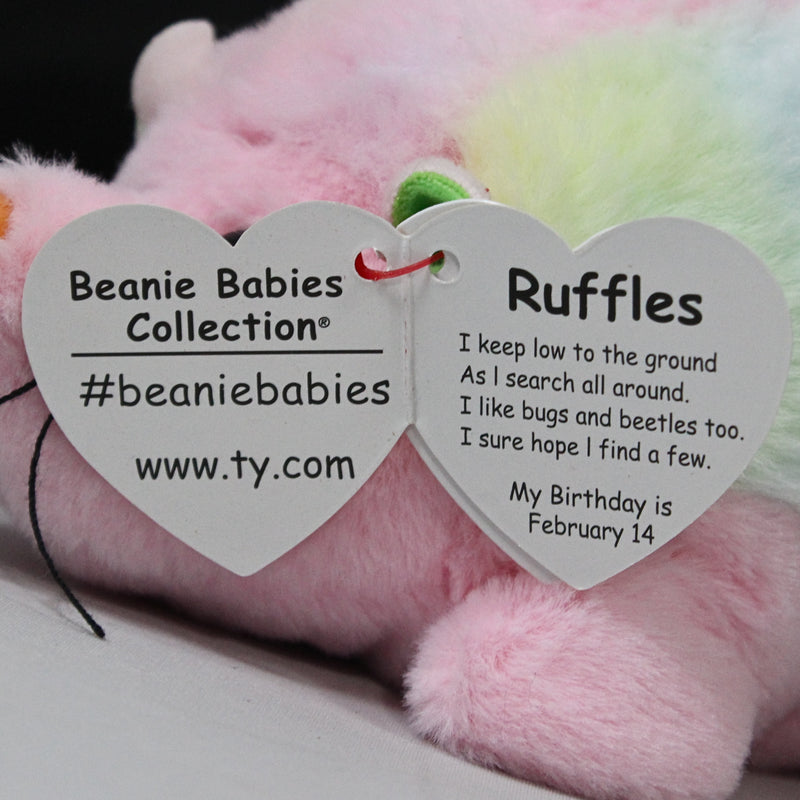 Ty Beanie Baby - Ruffles the Hedgehog, 30th Anniversary