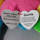 Ty Beanie Baby - Scuttle the Crab, 30th Anniversary