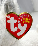 Ty Beanie Baby - Snocap the White Reindeer
