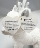 Ty Beanie Baby - Snocap the White Reindeer