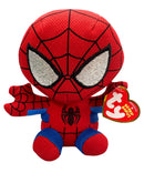 Ty Beanie Baby - Spider-Man the Superhero, Regular, Glitter Eyes, Marvel Beanie