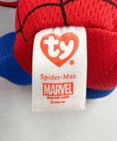 Ty Beanie Baby - Spider-Man the Superhero, Regular, Glitter Eyes, Marvel Beanie