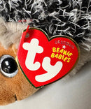 Ty Beanie Baby - Spike the Gray Hedgehog, (3")