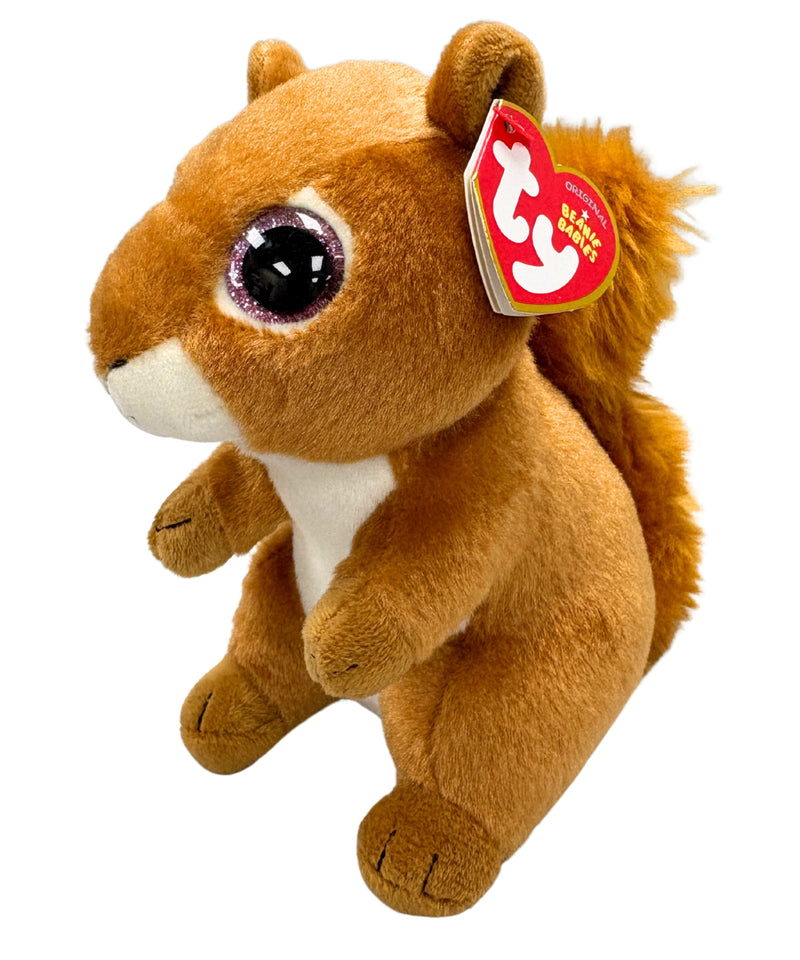 Ty Beanie Baby - Squire the Squirrel, Glitter Eyes