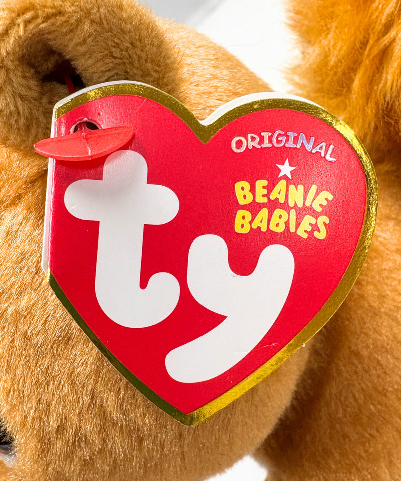 Ty Beanie Baby - Squire the Squirrel, Glitter Eyes