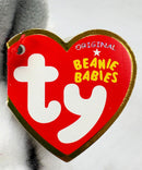 Ty Beanie Baby - Stripes the Zebra, Glitter Eyes