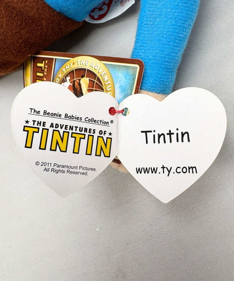 Ty Beanie Baby - Tintin the Boy, Movie - The Adventures of Tintin