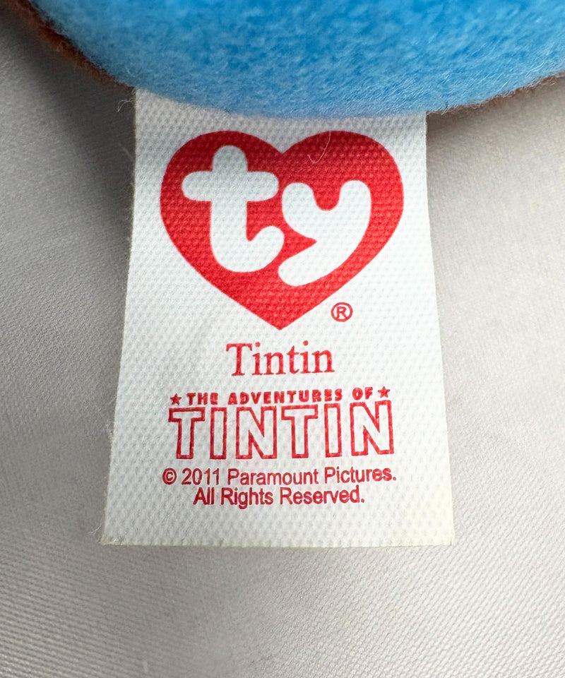 Ty Beanie Baby - Tintin the Boy, Movie - The Adventures of Tintin