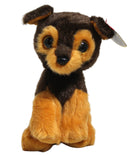 Ty Beanie Baby - Tucker the German Shepherd, Solid Eyes