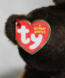 Ty Beanie Baby - Tucker the German Shepherd, Solid Eyes