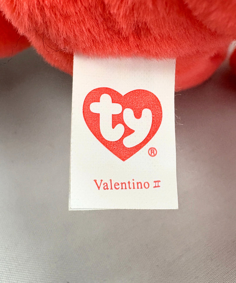 Ty Beanie Baby - Valentino II the Teddy Bear, 30th Anniversary