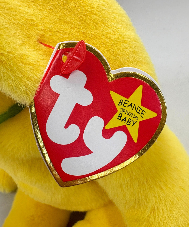 Ty Beanie Baby - Willow the Yellow Bunny, 30th Anniversary