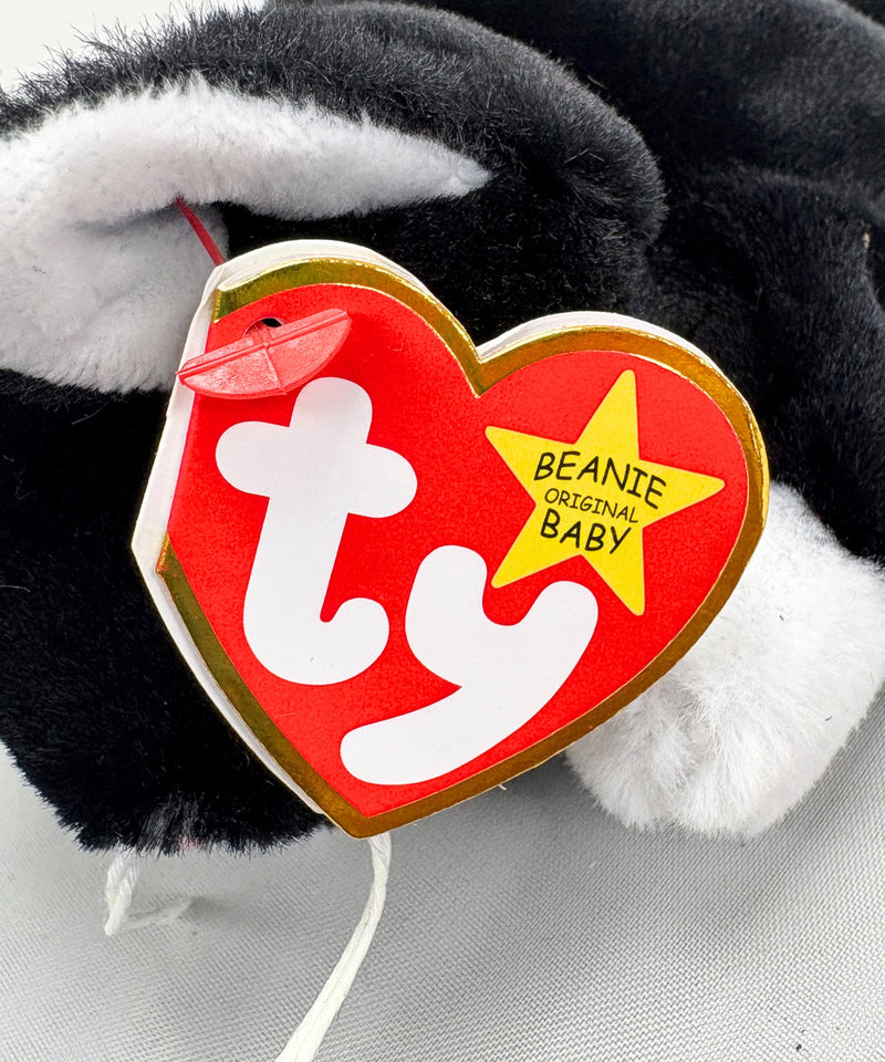 Ty Beanie Baby - Zip II the Cat, 30th Anniversary