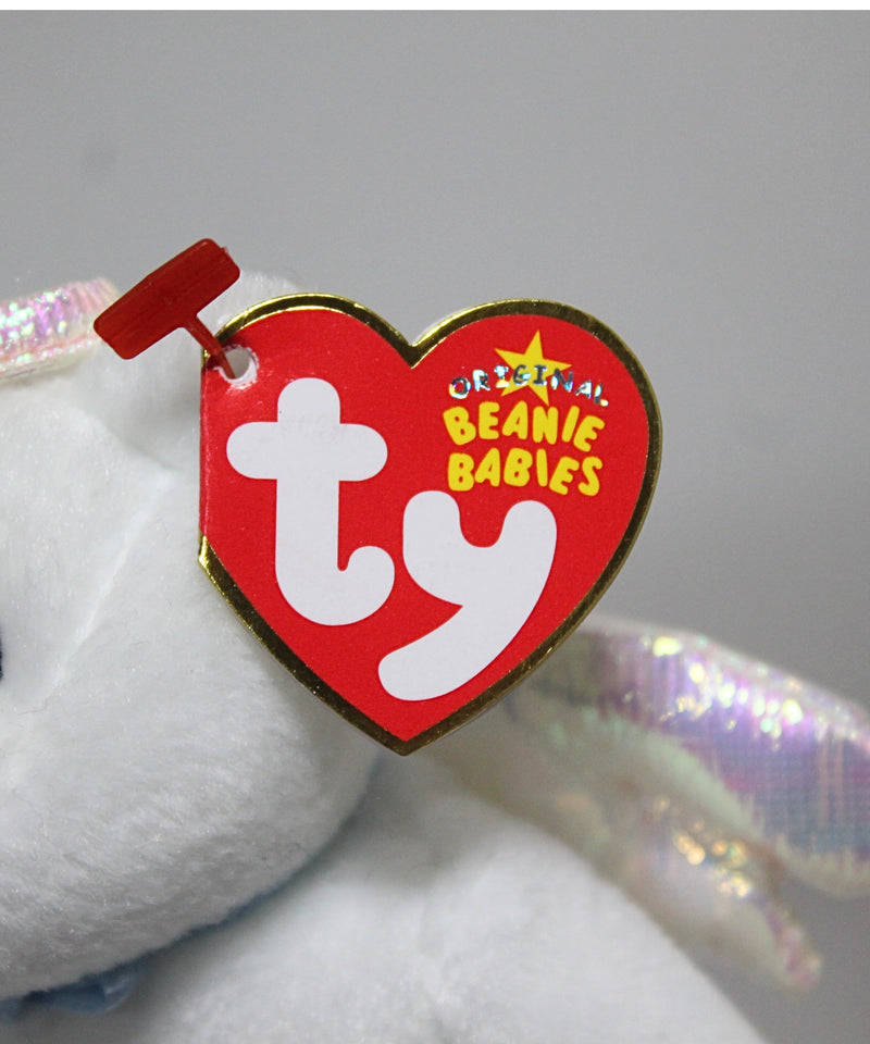 Ty Beanie Baby (Metal Key Clip) - Alpha the Bear, AUS Exclusive