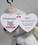 Ty Beanie Baby (Metal Key Clip) - Alpha the Bear, AUS Exclusive