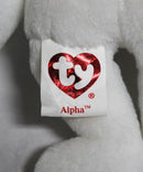 Ty Beanie Baby (Metal Key Clip) - Alpha the Bear, AUS Exclusive