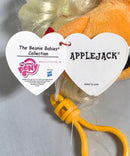 Ty Beanie Baby (Plastic Key Clip) - Apple Jack the Orange Horse