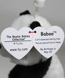 Ty Beanie Baby (Plastic Key Clip) - Baboo the Panda