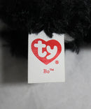 Ty Beanie Baby (Plastic Key Clip) - Bo the Patriotic Portuguese Water Dog