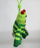 Ty Beanie Baby (Plastic Key Clip) - Brobee the Monster, Yo Gabba Gabba