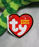 Ty Beanie Baby (Plastic Key Clip) - Brobee the Monster, Yo Gabba Gabba