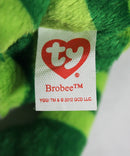 Ty Beanie Baby (Plastic Key Clip) - Brobee the Monster, Yo Gabba Gabba